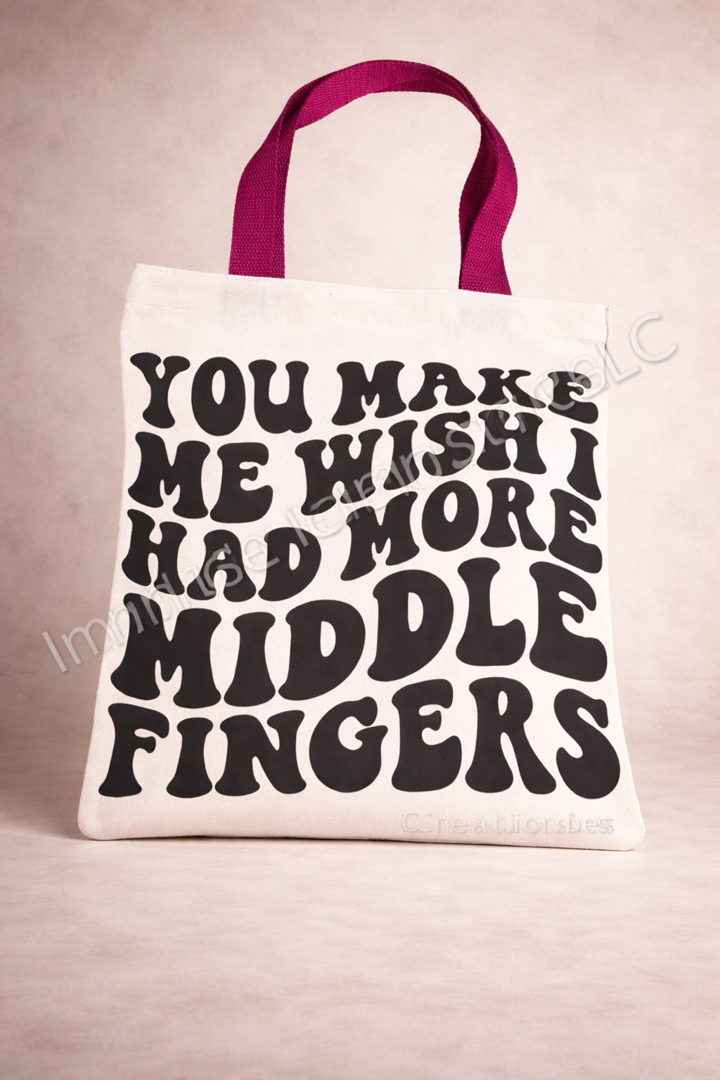 Shit Show Canvas Tote