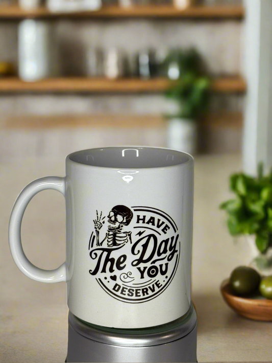 11 out ceramic coffee mug